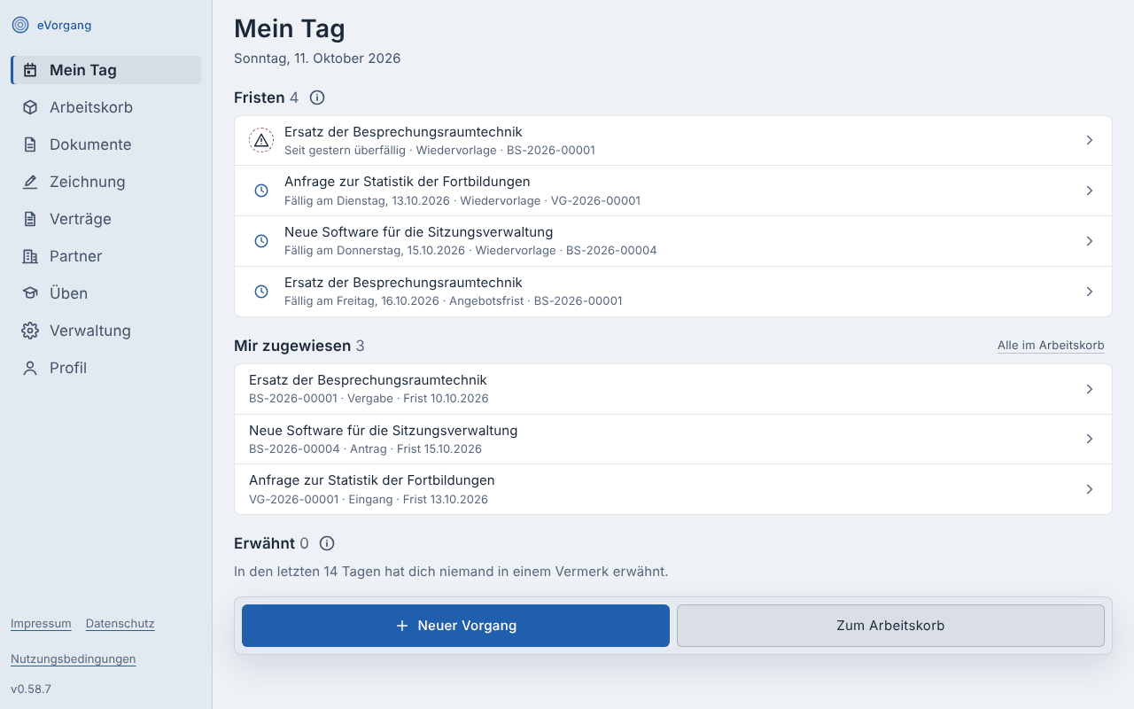 Mein Tag